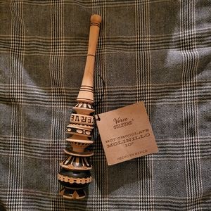 Authentic Mexican Molinillo Hot Chocolate Frother